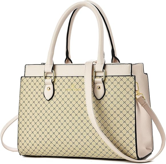 Elegant PU Leather Tote Handbag with Shoulder Strap ā Multi-Color Options