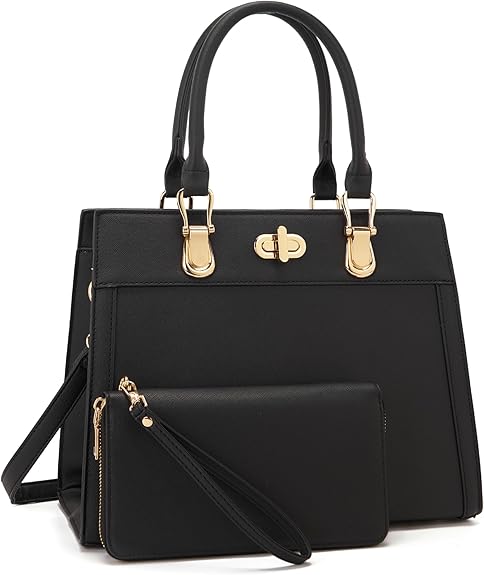 Luxury Women’s Handbag with Matching Wallet – Elegant Tote Shoulder Bag