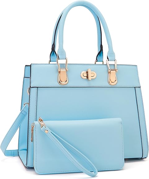 Luxury Women’s Handbag with Matching Wallet – Elegant Tote Shoulder Bag