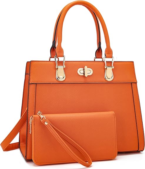 Luxury Women’s Handbag with Matching Wallet – Elegant Tote Shoulder Bag