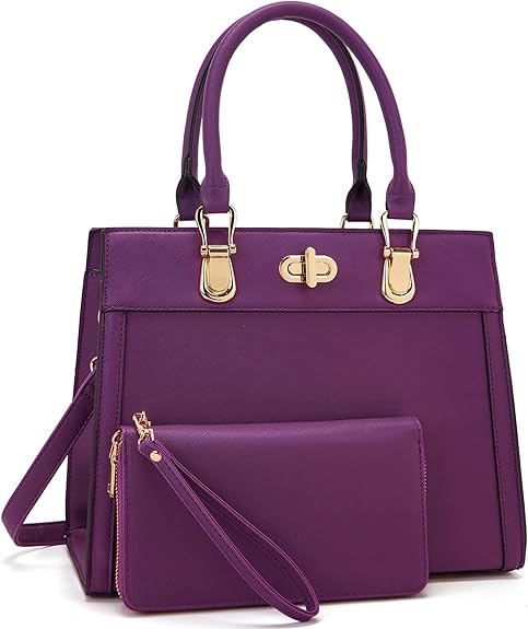 Luxury Women’s Handbag with Matching Wallet – Elegant Tote Shoulder Bag