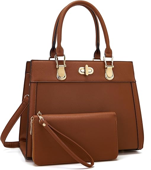 Luxury Women’s Handbag with Matching Wallet – Elegant Tote Shoulder Bag