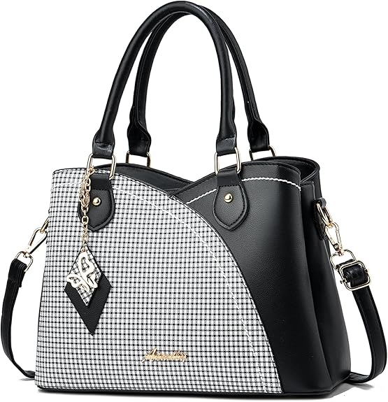 Elegant Multi-Color Handbag – Premium PU Leather Shoulder & Tote Bag