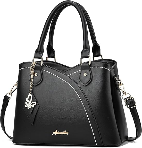 Elegant Multi-Color Handbag – Premium PU Leather Shoulder & Tote Bag