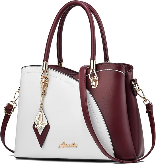Elegant Multi-Color Handbag – Premium PU Leather Shoulder & Tote Bag