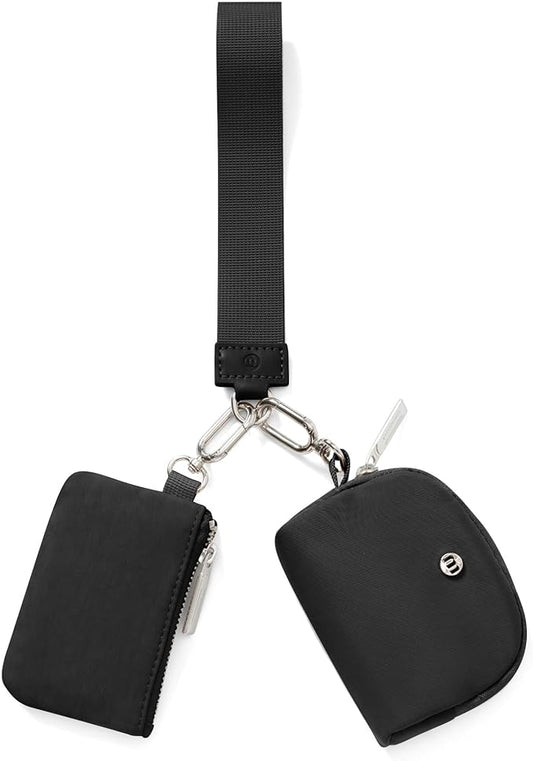 Dual Mini Pouch Set with Detachable Strap – Stylish & Functional Organizer