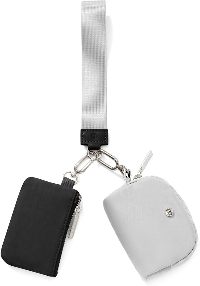 Dual Mini Pouch Set with Detachable Strap ā Stylish & Functional Organizer