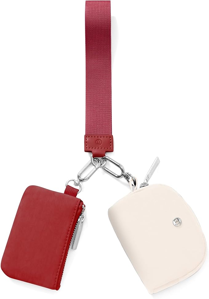 Dual Mini Pouch Set with Detachable Strap ā Stylish & Functional Organizer