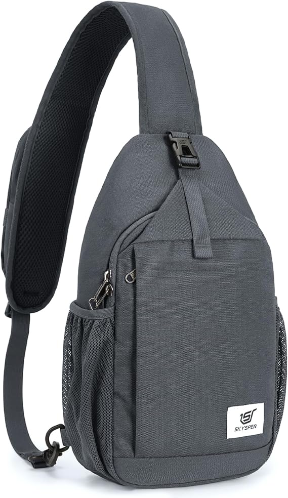 SKYSPER Sling Crossbody Backpack ā Lightweight Travel, Hiking & Everyday Shoulder Bag