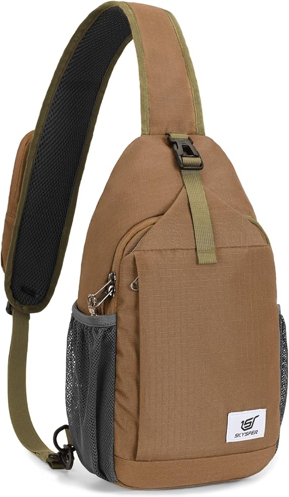 SKYSPER Sling Crossbody Backpack ā Lightweight Travel, Hiking & Everyday Shoulder Bag