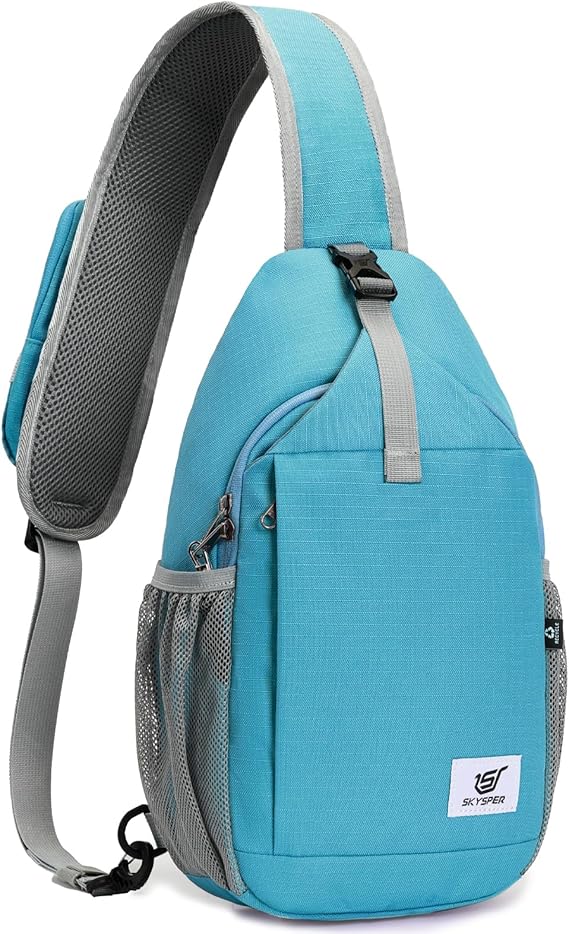 SKYSPER Sling Crossbody Backpack ā Lightweight Travel, Hiking & Everyday Shoulder Bag