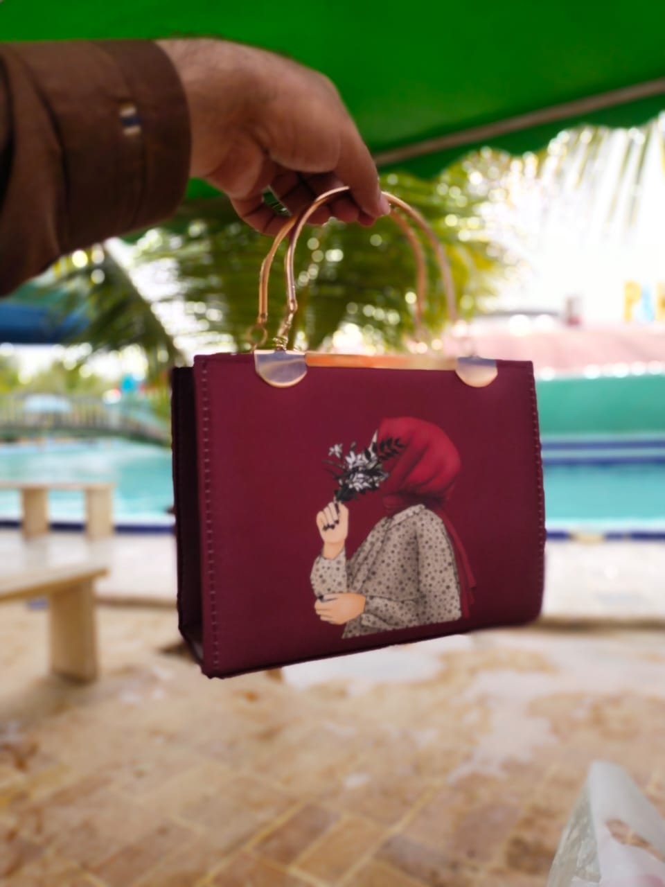 Stylish Printed Handbag for Women – Elegant Shoulder & Crossbody Bag